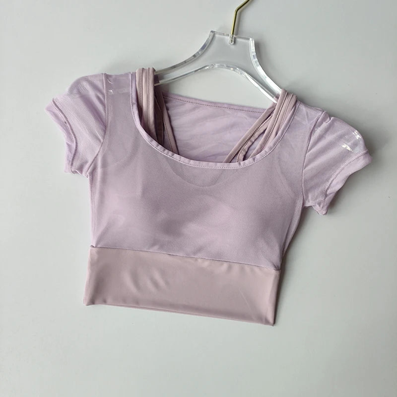 Yoga Short Sleeved top