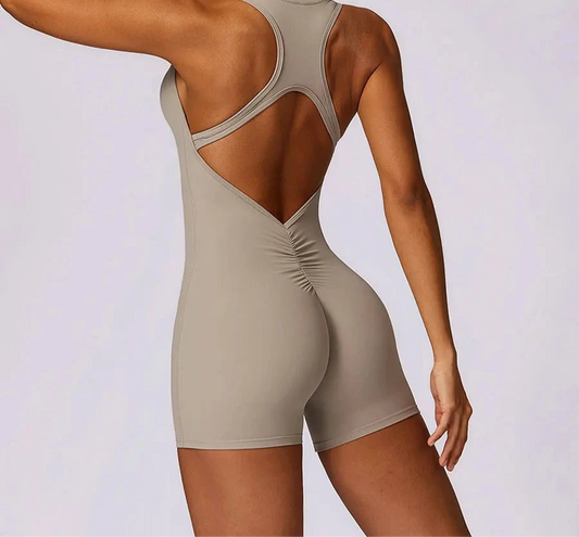 Backless Yoga Jumpsuit