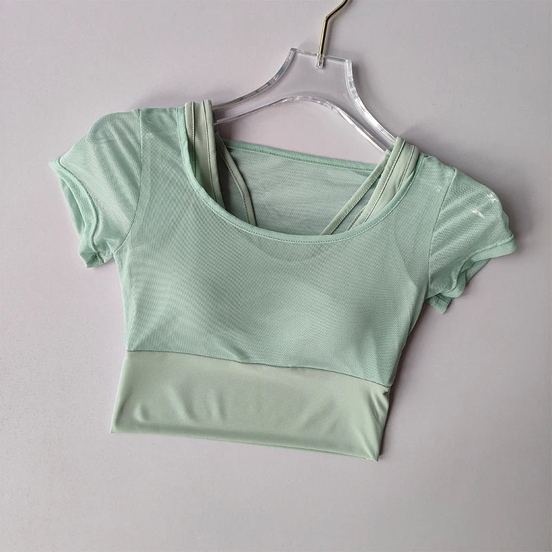 Yoga Short Sleeved top