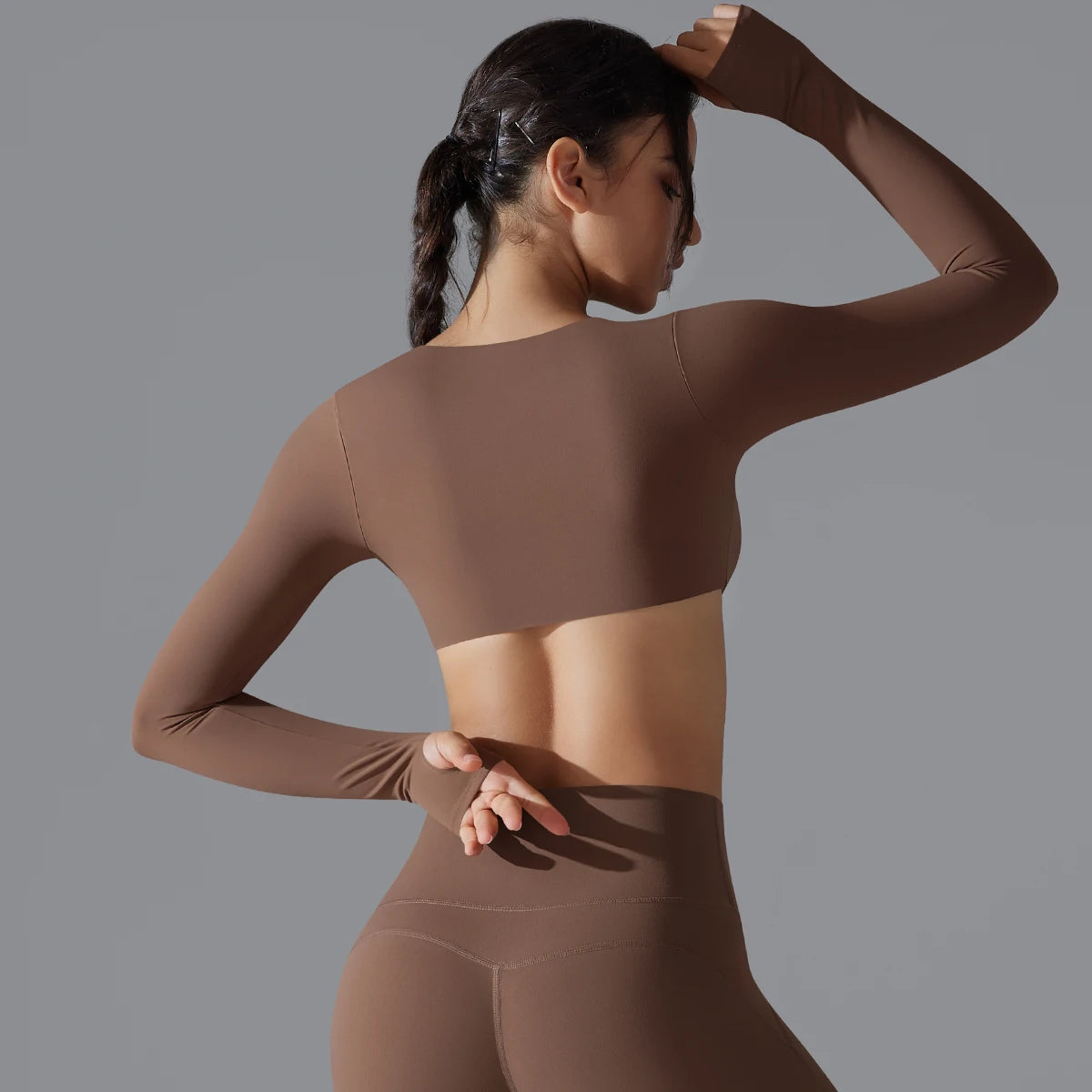 Yoga Long Sleeve Brassiere