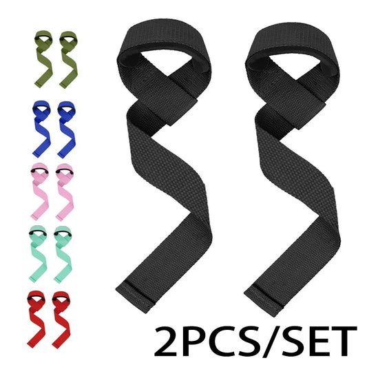2Pcs Weightlifting Wrist Straps