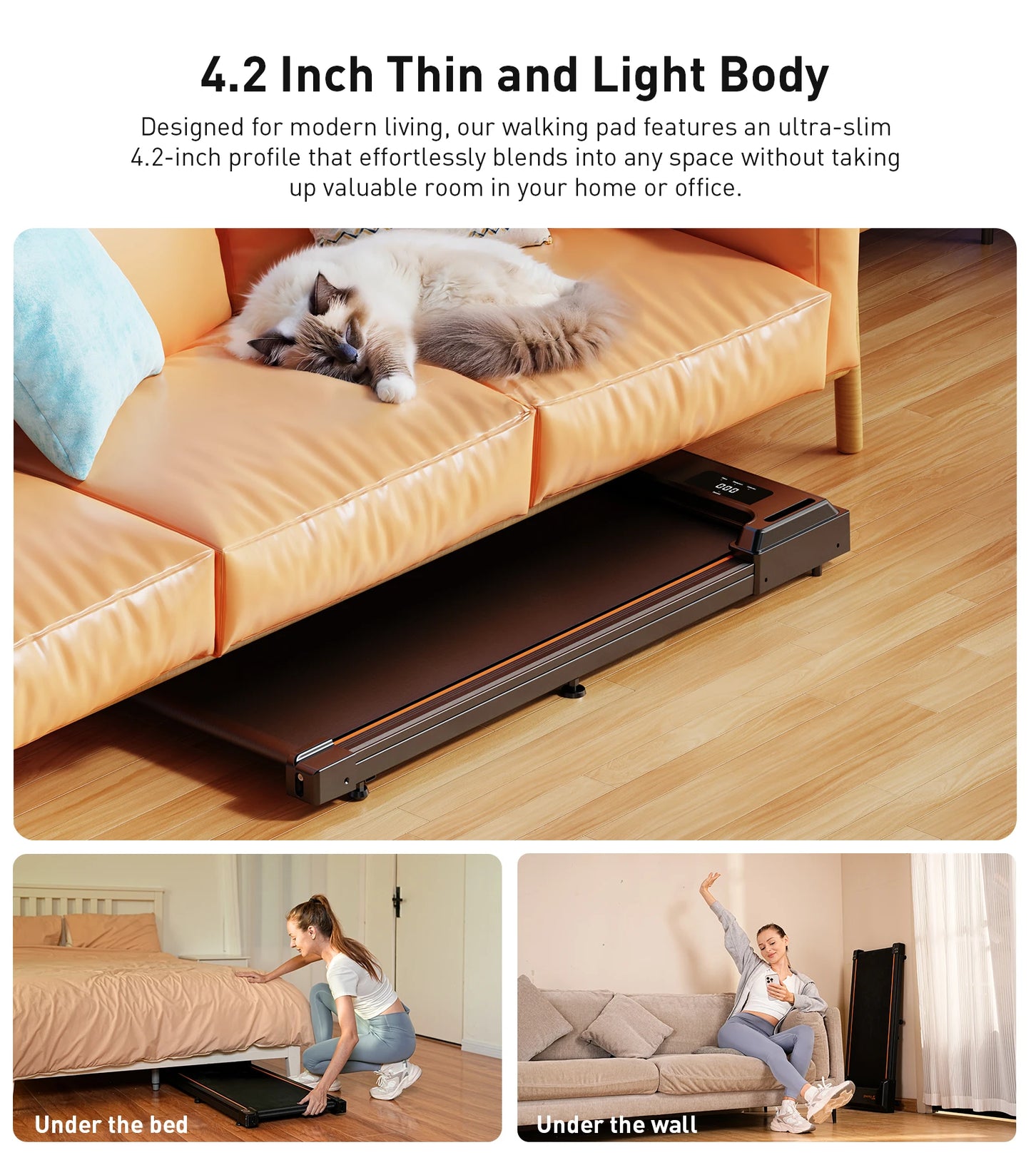 Flat Walking Treadmill