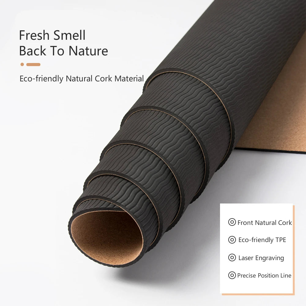 Natural Cork Yoga Mat