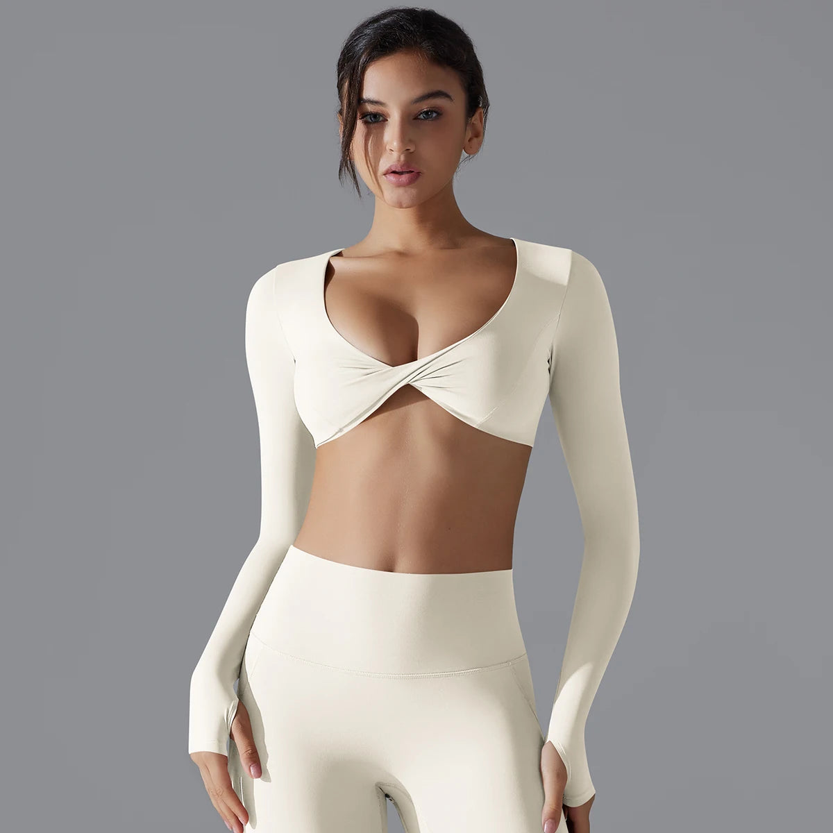 Yoga Long Sleeve Brassiere