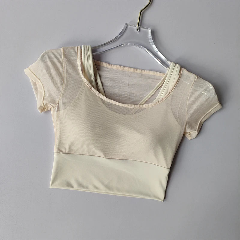 Yoga Short Sleeved top