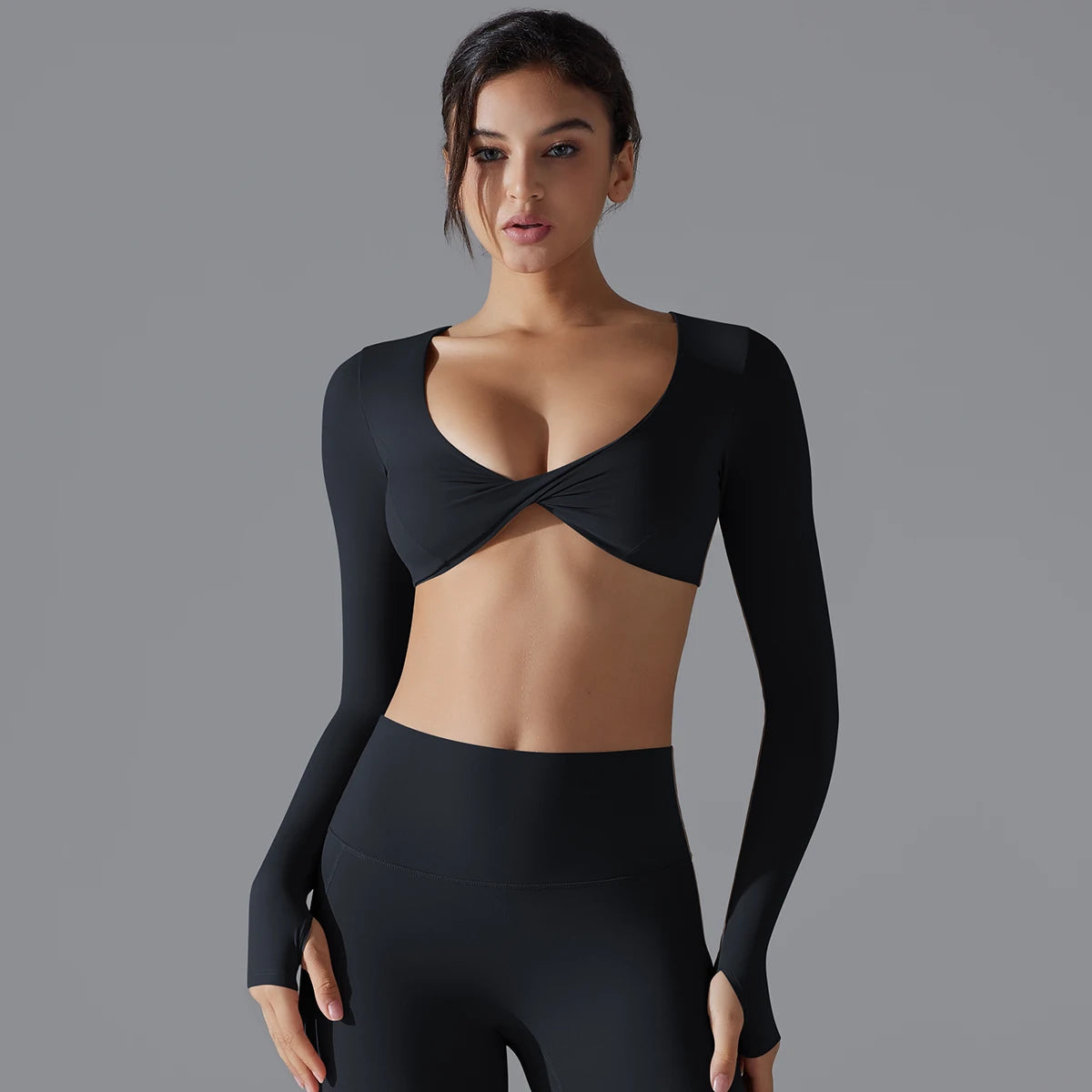 Yoga Long Sleeve Brassiere