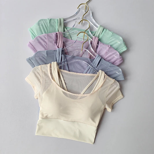 Yoga Short Sleeved top