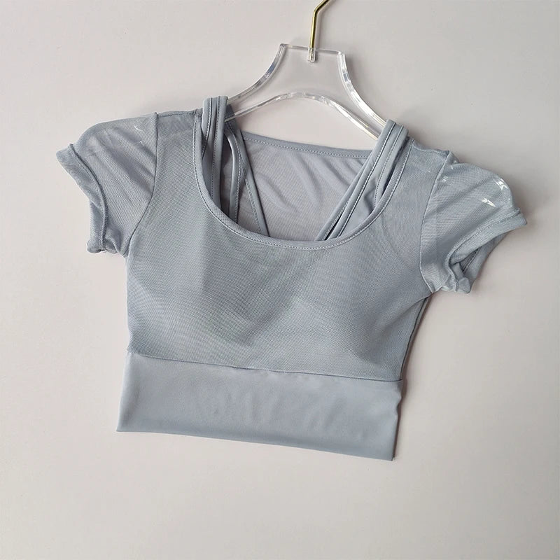 Yoga Short Sleeved top